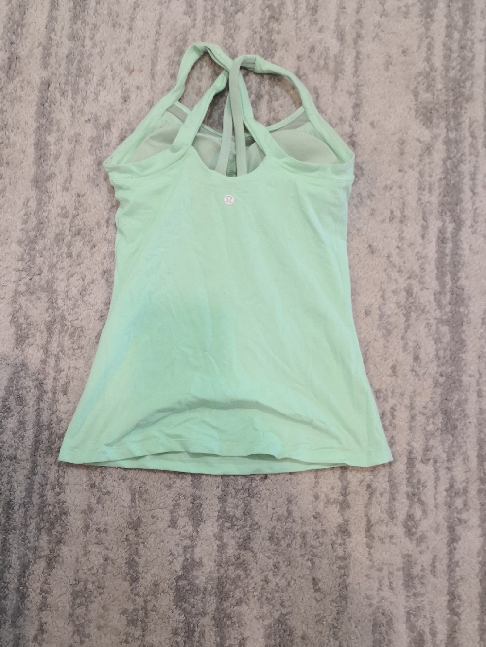 lululemon athletica Light Mint Strappy Racerback Tank